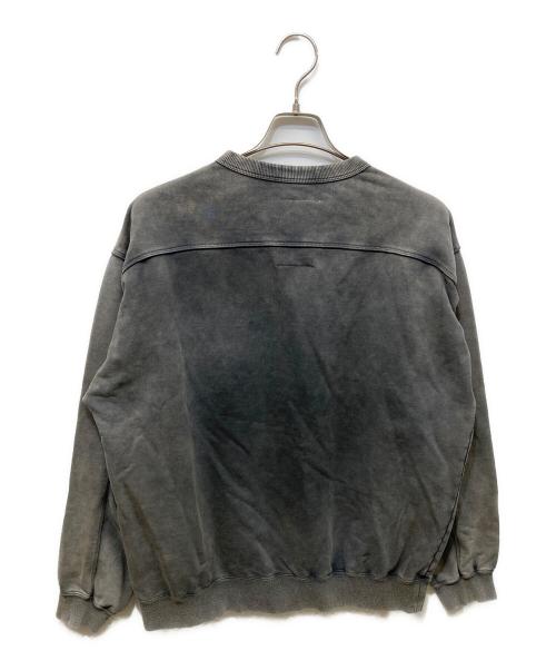 YOKE（ヨーク）YOKE (ヨーク) ANCELLM (アンセルム) LANDSCAPE SWEAT XO グレー サイズ:Sの古着・服飾アイテム