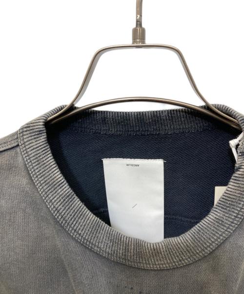 YOKE（ヨーク）YOKE (ヨーク) ANCELLM (アンセルム) LANDSCAPE SWEAT XO グレー サイズ:Sの古着・服飾アイテム