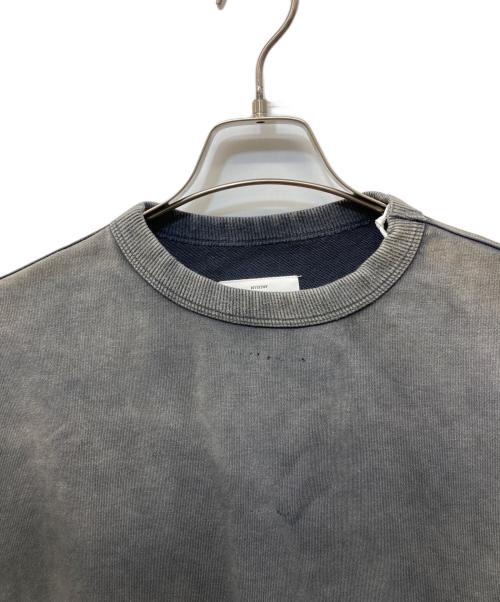 YOKE（ヨーク）YOKE (ヨーク) ANCELLM (アンセルム) LANDSCAPE SWEAT XO グレー サイズ:Sの古着・服飾アイテム