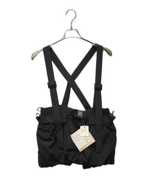 D-VEC（ディーベック）D-VEC (ディーベック) W'S WINDSTOPPER GATHERED VEST ブラック サイズ:1 未使用品の古着・服飾アイテム