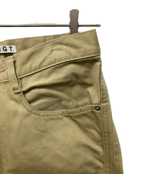 NVRFRGT（ネヴァーフォーゲット）NVRFRGT (ネヴァーフォーゲット) 3D Twisted jeans ベージュ サイズ:1の古着・服飾アイテム