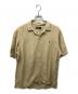 POLO RALPH LAUREN（ポロ・ラルフローレン）の古着「リネンシルクオープンカラーシャツ」｜ベージュ