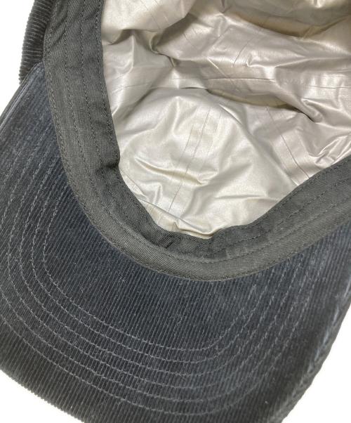 SUPREME（シュプリーム）Supreme (シュプリーム) GORE-TEX Corduroy Classic Logo 6-Panel キャップ ブラックの古着・服飾アイテム