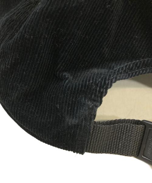 SUPREME（シュプリーム）Supreme (シュプリーム) GORE-TEX Corduroy Classic Logo 6-Panel キャップ ブラックの古着・服飾アイテム