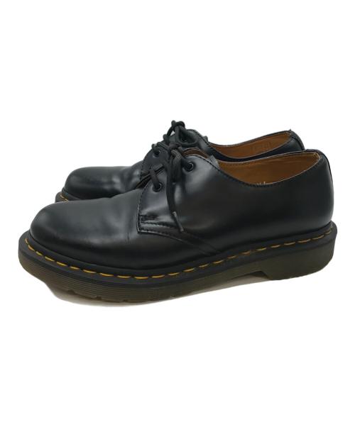 Dr.Martens（ドクターマーチン）Dr.Martens (ドクターマーチン) 3ホールシューズ ブラック サイズ:24の古着・服飾アイテム