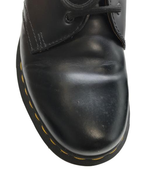 Dr.Martens（ドクターマーチン）Dr.Martens (ドクターマーチン) 3ホールシューズ ブラック サイズ:24の古着・服飾アイテム