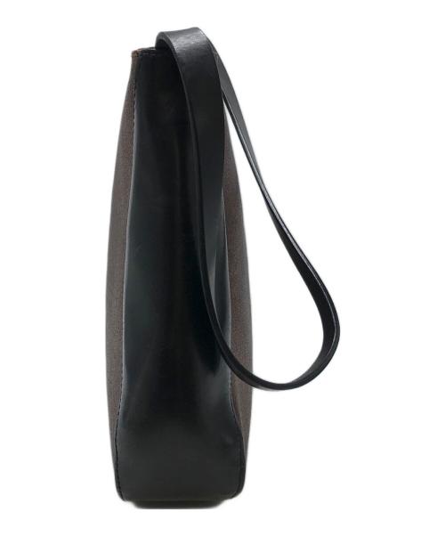 ETRO（エトロ）ETRO (エトロ) paisley shoulder bag ブラウン×ブラックの古着・服飾アイテム