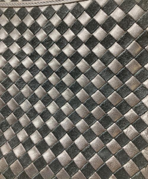 BALLY（バリー）BALLY (バリー) レザーハンドバッグ ブラックの古着・服飾アイテム