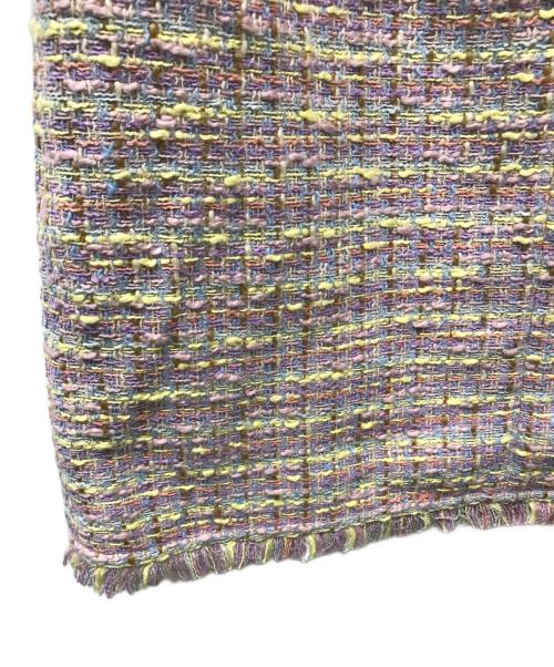 ESCADA（エスカーダ）ESCADA (エスカーダ) ツイードセットアップワンピース パープル サイズ:32の古着・服飾アイテム