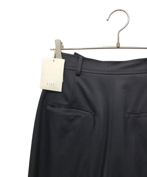 ETRE TOKYO（エトレトウキョウ）ETRE TOKYO (エトレトウキョウ) サスペンダー ワイド パンツ ネイビー サイズ:M 未使用品の古着・服飾アイテム