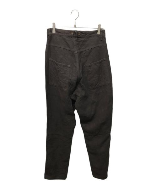 Vlas Blomme（ヴラスブラム）Vlas Blomme (ヴラスブラム) コルトレイクリネンパンツ グレー サイズ:1の古着・服飾アイテム