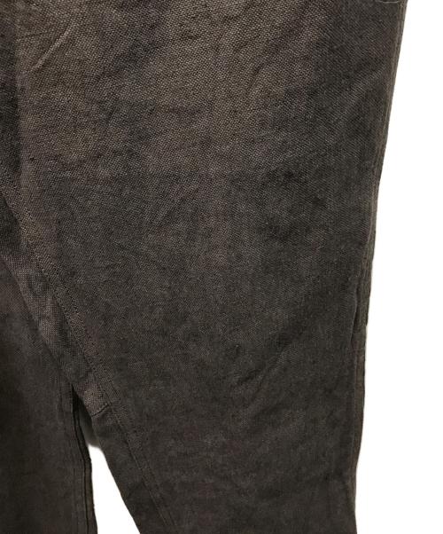 Vlas Blomme（ヴラスブラム）Vlas Blomme (ヴラスブラム) コルトレイクリネンパンツ グレー サイズ:1の古着・服飾アイテム
