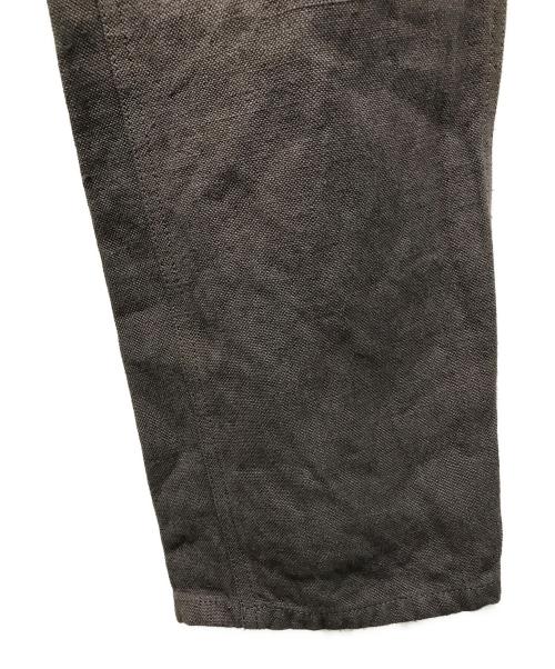 Vlas Blomme（ヴラスブラム）Vlas Blomme (ヴラスブラム) コルトレイクリネンパンツ グレー サイズ:1の古着・服飾アイテム