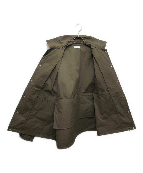 SOFTHYPHEN（ソフトハイフン）SOFTHYPHEN (ソフトハイフン) ZIP POCKET BENCH JACKET オリーブ サイズ:04の古着・服飾アイテム