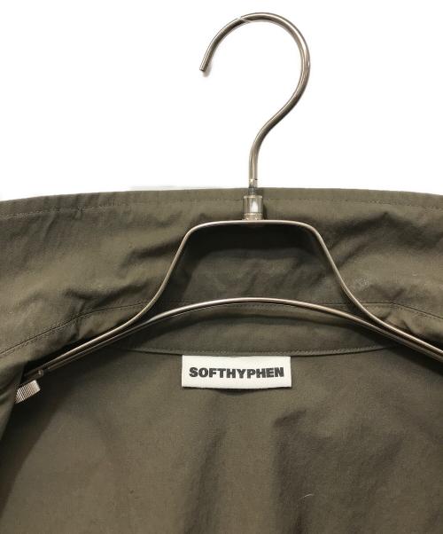 SOFTHYPHEN（ソフトハイフン）SOFTHYPHEN (ソフトハイフン) ZIP POCKET BENCH JACKET オリーブ サイズ:04の古着・服飾アイテム