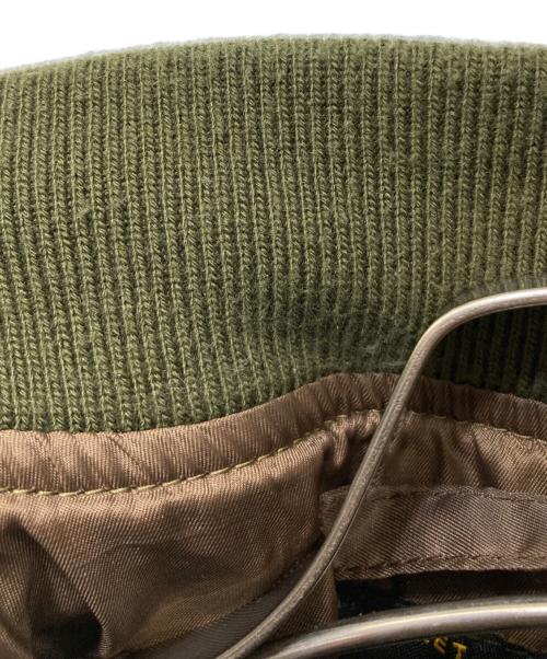 HOUSTON（ヒューストン）HOUSTON (ヒューストン) L-2 フライトジャケット オリーブ サイズ:46の古着・服飾アイテム