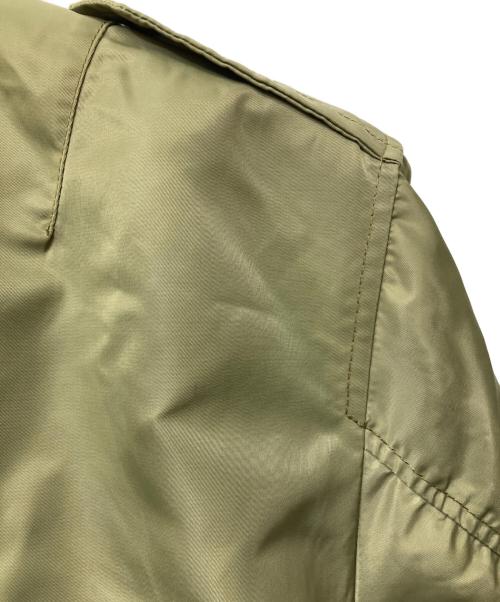HOUSTON（ヒューストン）HOUSTON (ヒューストン) L-2 フライトジャケット オリーブ サイズ:46の古着・服飾アイテム