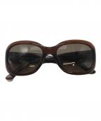 CHANELシャネル）の古着「ココマークサングラス」｜ブラウン