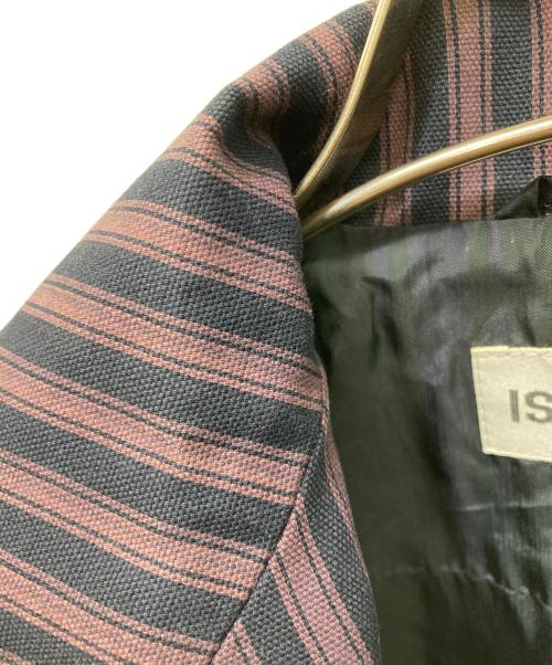 ISSEY MIYAKE（イッセイミヤケ）ISSEY MIYAKE (イッセイミヤケ) 変形デザインジャケット パープル サイズ:3の古着・服飾アイテム