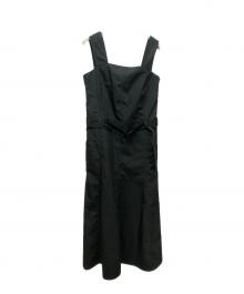 1er Arrondissement（プルミエ アロンディスモン）の古着「コットンポリエステルウェザーワークワンピース」｜ブラック