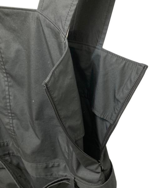 1er Arrondissement（プルミエ アロンディスモン）1er Arrondissement (プルミエ アロンディスモン) コットンポリエステルウェザーワークワンピース ブラック サイズ:36の古着・服飾アイテム