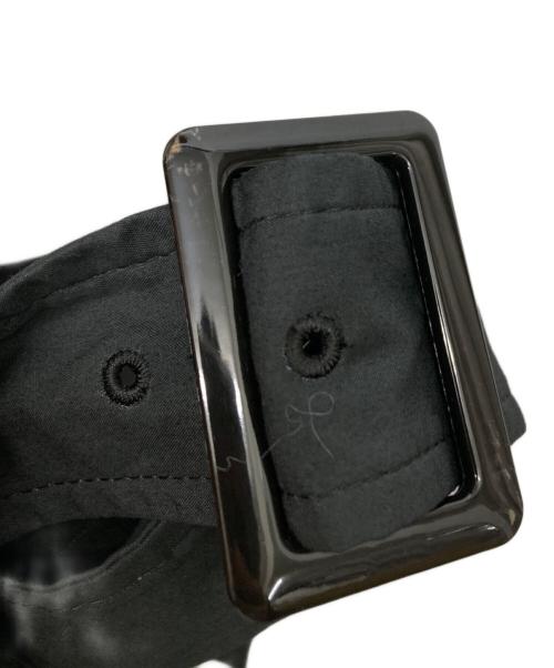 1er Arrondissement（プルミエ アロンディスモン）1er Arrondissement (プルミエ アロンディスモン) コットンポリエステルウェザーワークワンピース ブラック サイズ:36の古着・服飾アイテム