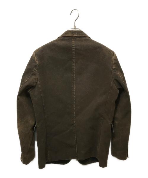 Needles（ニードルズ）Needles (ニードルズ) コーティングコットン3Bジャケット ブラウン サイズ:Mの古着・服飾アイテム
