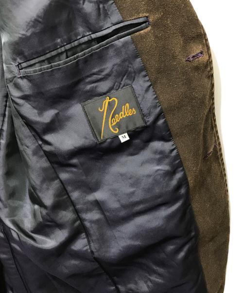 Needles（ニードルズ）Needles (ニードルズ) コーティングコットン3Bジャケット ブラウン サイズ:Mの古着・服飾アイテム