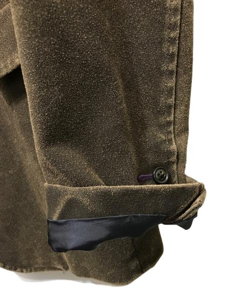 Needles（ニードルズ）Needles (ニードルズ) コーティングコットン3Bジャケット ブラウン サイズ:Mの古着・服飾アイテム