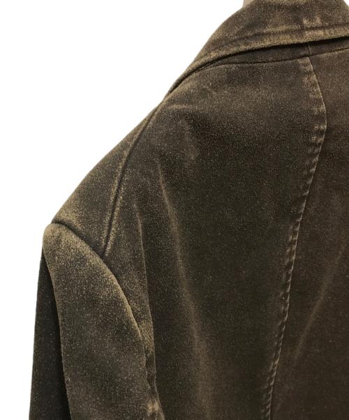 Needles（ニードルズ）Needles (ニードルズ) コーティングコットン3Bジャケット ブラウン サイズ:Mの古着・服飾アイテム