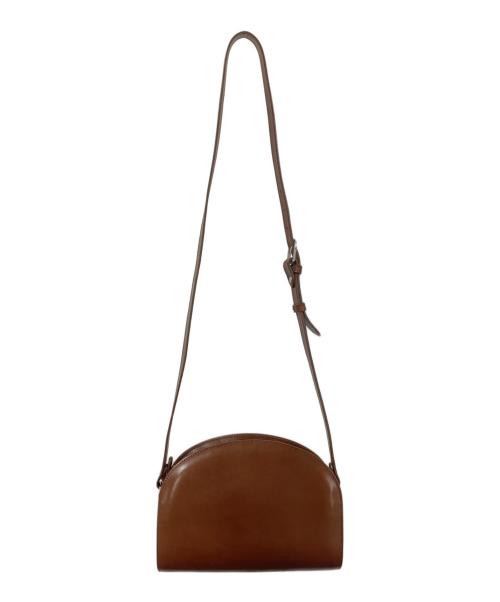 A.P.C.（アーペーセー）A.P.C. (アーペーセー) DEMI-LUNE ショルダーバッグ ブラウンの古着・服飾アイテム