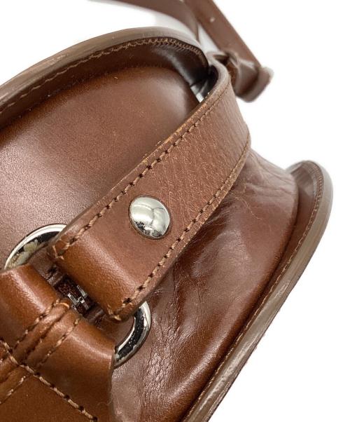 A.P.C.（アーペーセー）A.P.C. (アーペーセー) DEMI-LUNE ショルダーバッグ ブラウンの古着・服飾アイテム