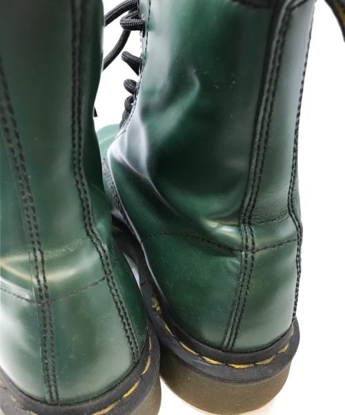Dr.Martens（ドクターマーチン）Dr.Martens (ドクターマーチン) 8ホールブーツ グリーン サイズ:UK5の古着・服飾アイテム