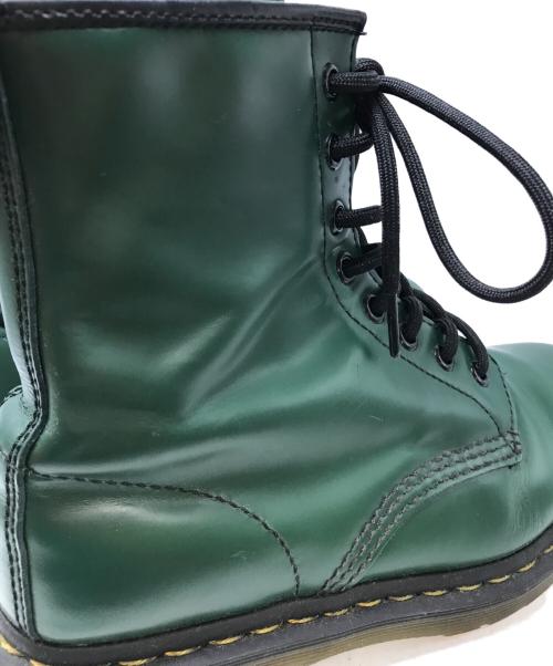 Dr.Martens（ドクターマーチン）Dr.Martens (ドクターマーチン) 8ホールブーツ グリーン サイズ:UK5の古着・服飾アイテム