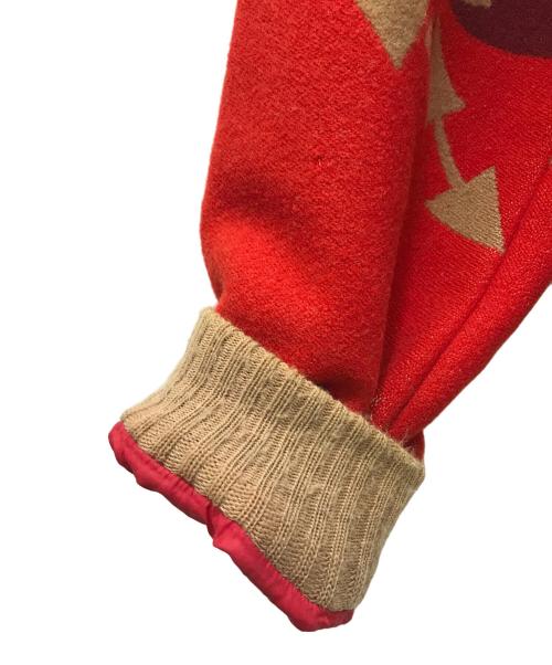 PENDLETON（ペンドルトン）PENDLETON (ペンドルトン) ネイティブッジップアップジャケット レッド サイズ:Mの古着・服飾アイテム