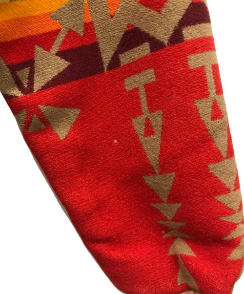 PENDLETON（ペンドルトン）PENDLETON (ペンドルトン) ネイティブッジップアップジャケット レッド サイズ:Mの古着・服飾アイテム