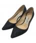 JIMMY CHOO（ジミーチュウ）の古着「パンプス」｜ネイビー