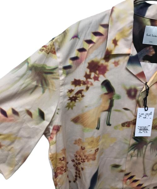 PAUL SMITH（ポールスミス）Paul Smith (ポールスミス) 'Lumier' 半袖シャツ ブラウン サイズ:Lの古着・服飾アイテム