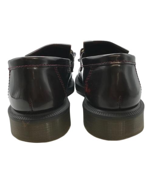 Dr.Martens（ドクターマーチン）Dr.Martens (ドクターマーチン) ADRIAN SNAFFLE ローファー バーガンディー サイズ:UK7の古着・服飾アイテム