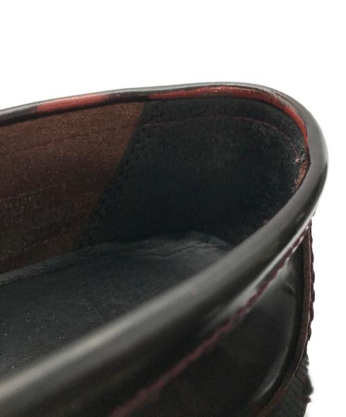 Dr.Martens（ドクターマーチン）Dr.Martens (ドクターマーチン) ADRIAN SNAFFLE ローファー バーガンディー サイズ:UK7の古着・服飾アイテム