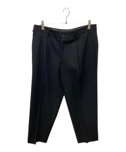COMME des GARCONS HOMME（コムデギャルソン オム）COMME des GARCONS HOMME (コムデギャルソン オム) ウールスラックス ブラック サイズ:Xの古着・服飾アイテム