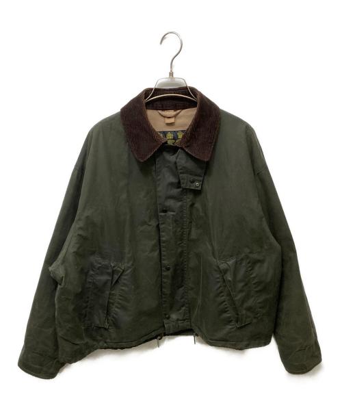 Barbour（バブアー）Barbour (バブアー) KAPTAIN SUNSHINE (キャプテンサンシャイン) BIG TRANSPORTER オイルドジャケット カーキ サイズ:36の古着・服飾アイテム