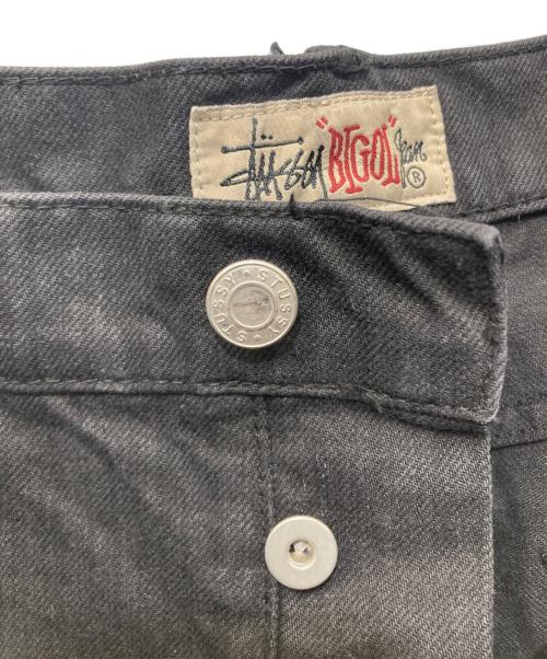 stussy（ステューシー）stussy (ステューシー) Overdyed Big Ol Jean ブラック サイズ:28の古着・服飾アイテム