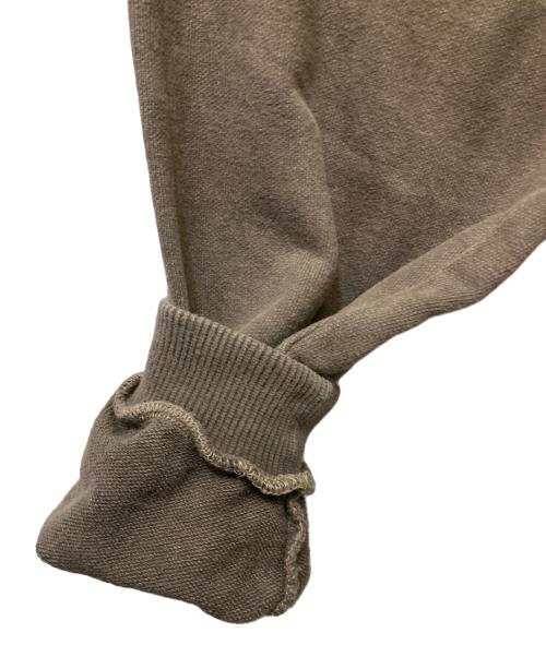 Omar Afridi（オマールアフリディ）Omar Afridi (オマールアフリディ) SHABBY SWEATSHIRT ブラウン サイズ:44の古着・服飾アイテム