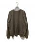 Omar Afridi (オマールアフリディ) SHABBY SWEATSHIRT ブラウン サイズ:44：15000円