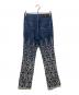 GAULTIER JEANS (ゴルチエジーンズ) 刺繍フレアパンツ インディゴ サイズ:64：13000円