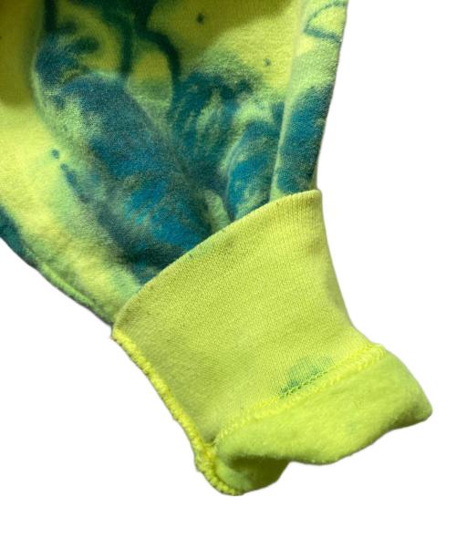 FRANSCIS BALKSN（フランシス・バルケン）FRANSCIS BALKSN (フランシス・バルケン) 総柄ジップパーカー イエロー サイズ:不明の古着・服飾アイテム