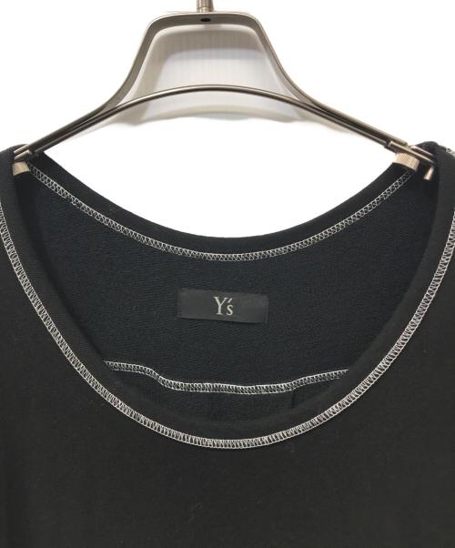 Y's（ワイズ）Y's (ワイズ) カットソーワンピース ブラック サイズ:2の古着・服飾アイテム