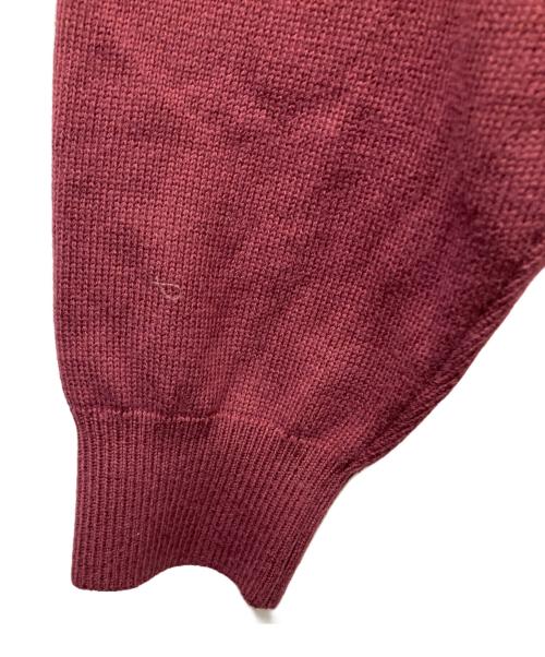 ISSEY MIYAKE MEN（イッセイミヤケメン）ISSEY MIYAKE MEN (イッセイミヤケメン) Crew neck knit ボルドー サイズ:3の古着・服飾アイテム