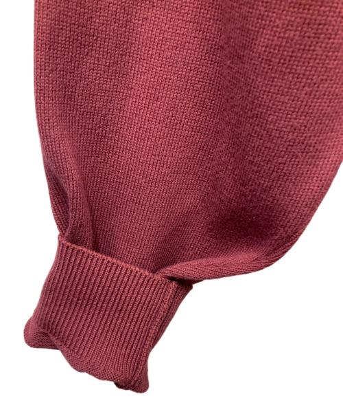 ISSEY MIYAKE MEN（イッセイミヤケメン）ISSEY MIYAKE MEN (イッセイミヤケメン) Crew neck knit ボルドー サイズ:3の古着・服飾アイテム
